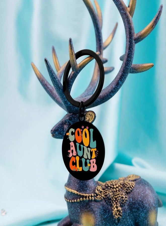 Aisity Cool Aunt Club Keychain Aunt Gifts From Nephew Niece Cool Aunts Auntie Gift Ideas Best Aunts Ever Gifts For Mothers Day Birthday Christmas Gift For Her/Him Aunty Auntie Keychain - Image 5